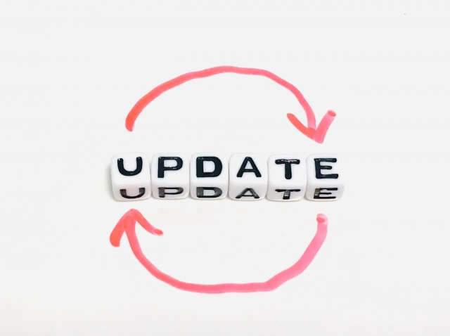 アップデートすること