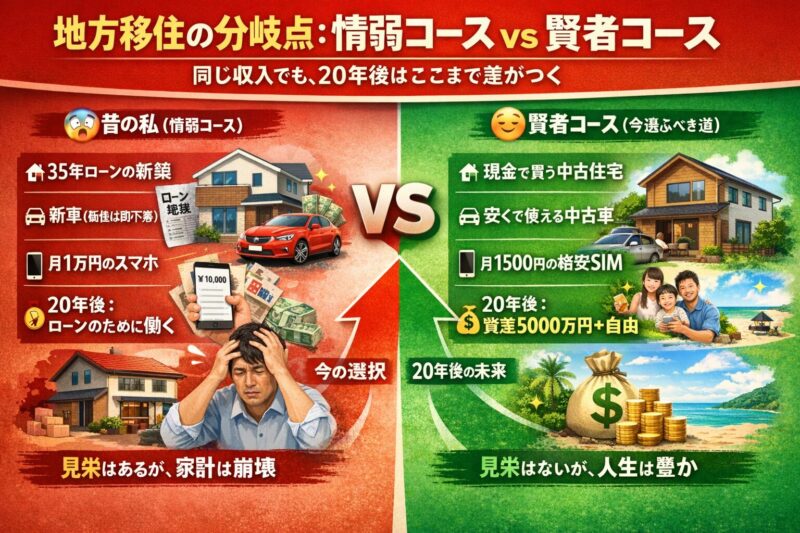 あなたはどちらの人生を選びますか？