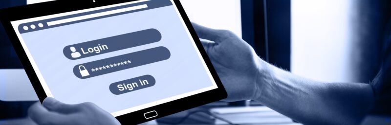 PCにログインする人